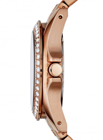 Women's Water Resistant Stainless Steel Analog Watch ES2811