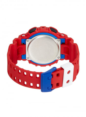 Men's Rubber Analog/Digital Watch GA-120TR-4A