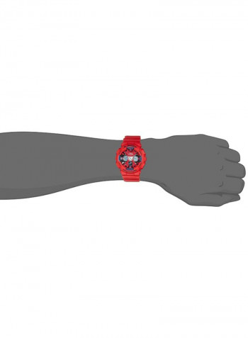Men's Rubber Analog/Digital Watch GA-120TR-4A