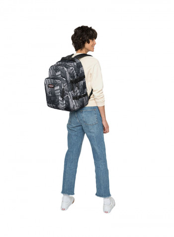 Zipper Closure Provider Backpack Grey