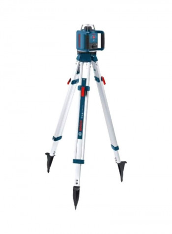 Building Tripod For Lasers And Levels White/Blue/Black 42.5x7.7x7.8inch