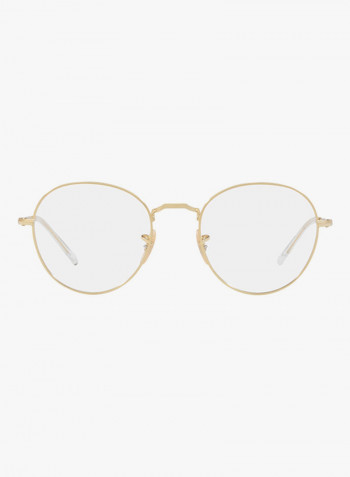 Oval Eyeglass Frame - Lens Size: 51 mm