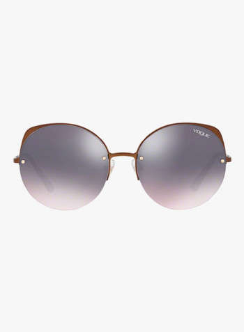 Women's Round Sunglasses - Lens Size: 55 mm