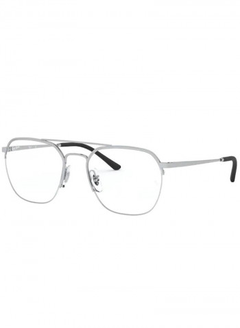 Rectangular Eyeglass Frame - Lens Size: 53 mm