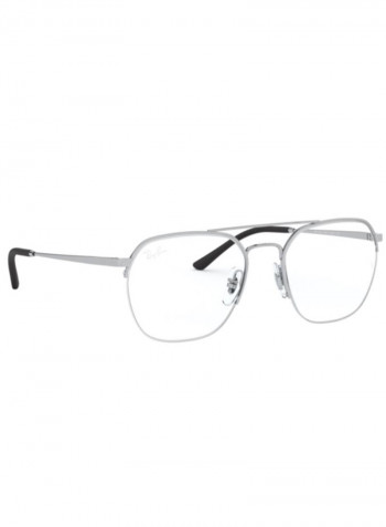 Rectangular Eyeglass Frame - Lens Size: 53 mm