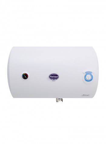 Florence Horizontal Electric Water Heater White 50L