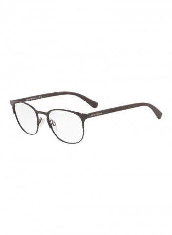 Men's Oval Eyeglasses Frame - Lens Size: 53 mm