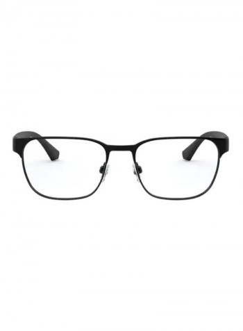 Men's Square Eyeglasses Frame - Lens Size: 53 mm