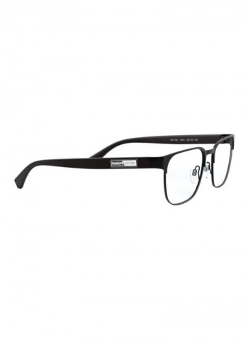 Men's Square Eyeglasses Frame - Lens Size: 53 mm