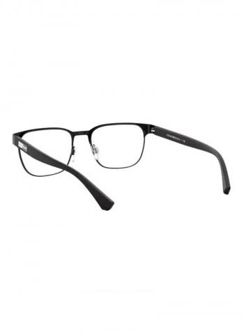 Men's Square Eyeglasses Frame - Lens Size: 53 mm
