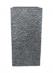 Tall Square Pot Grey XL