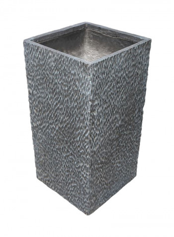 Tall Square Pot Grey XL