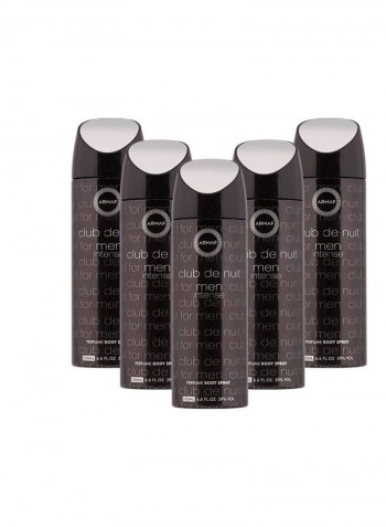 Set Of 48 Club De Nuit Intense Men Body Sprays 48 x 200ml