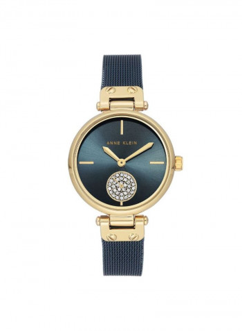 Women's Analog Metal Watch AK3001GPBL