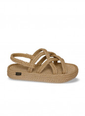 Casual Rope Sandals Beige