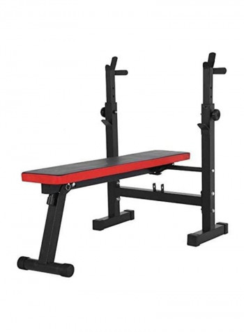 Multifunctional Foldable Squat Rack Bench Press Bed 110cm