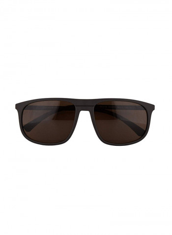 Men's Rectangular Sunglasses - Lens Size: 59 mm