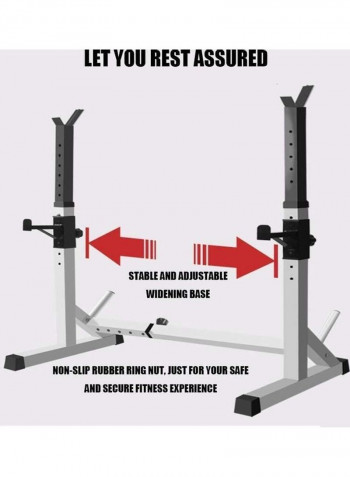 Adjustable Heavy-Duty Squat Rack 13.5kg