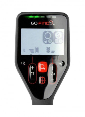 Go-Find 40 Metal Detector Black