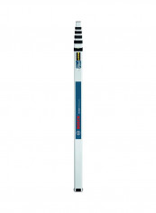 GR500 Aluminium Telescoping Levelling Rod White/Black