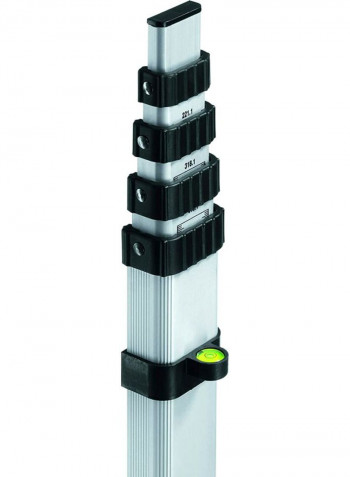 GR500 Aluminium Telescoping Levelling Rod White/Black