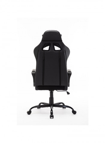 Texas High Back Gaming Chair Grey/Black 82x25.5x50cm