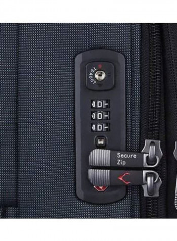 Airstream II 4-Wheel Soft Luggage Trolley فحمي