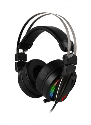 Immerse GH70 Gaming Over-Ear Headphones With Extra Pair of Earpads For PS4/PS5/XOne/XSeries/NSwitch/PC Black