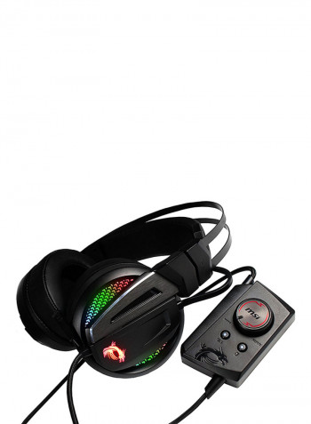 Immerse GH70 Gaming Over-Ear Headphones With Extra Pair of Earpads For PS4/PS5/XOne/XSeries/NSwitch/PC Black