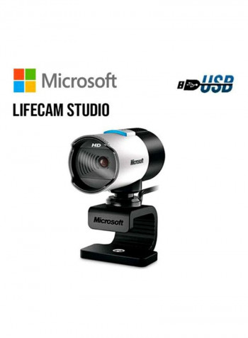 LifeCam Studio Webcam 4.45x1.57inch Silver/Black