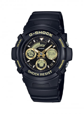Men's G-Shock Water Resistant Analog Digital Watch AW-591GBX-1A9DR