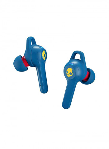 Indy Evo True Wireless Earbuds Blue/Yellow/Red