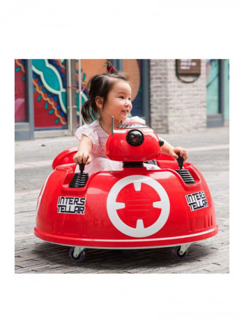 Interstellar Electric Toy Ride 75x54x72centimeter