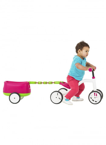 Quadie And Trailie Ride-On Bike 72x50x57centimeter