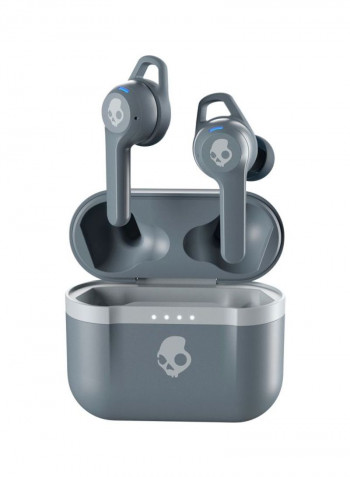 Indy Evo True Wireless Earbuds With Charging Case Chill Grey