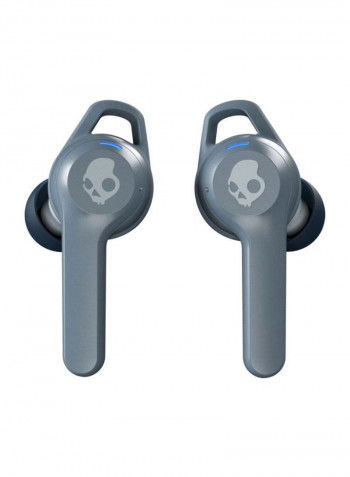 Indy Evo True Wireless Earbuds With Charging Case Chill Grey