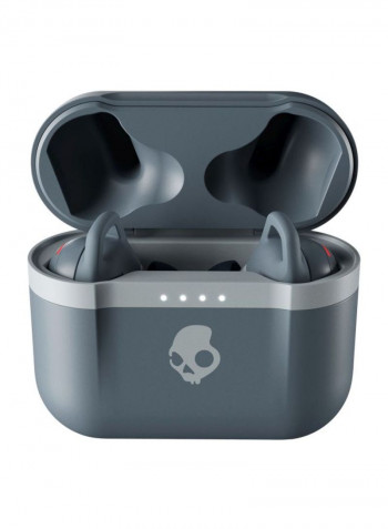 Indy Evo True Wireless Earbuds With Charging Case Chill Grey