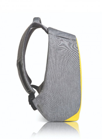 Compact Anti-Theft Backpack Yellow/Grey