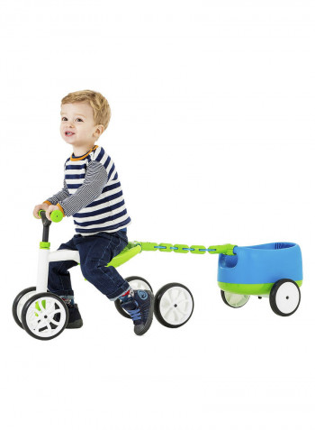 Quadie And Trailie Ride-On Bike 72x50x57centimeter