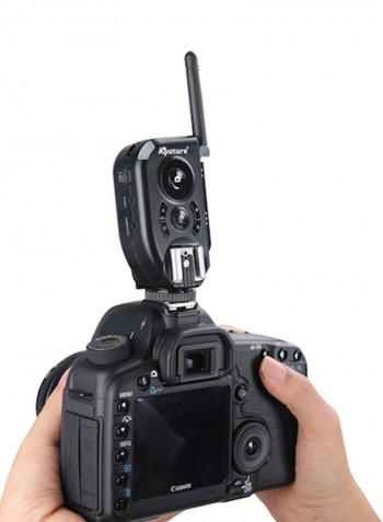 2.4G II Trigmaster For DSLR Camera Black