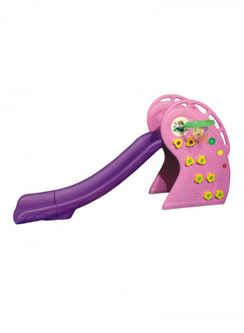2-In- 1 Slide And Basketball Net