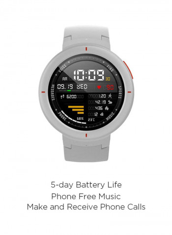 Verge Lite Smartwatch White