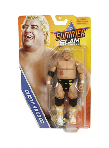 SummerSlam Action Dusty Rhodes Figure 6-Inch 6inch