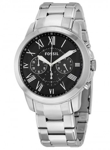 Men's Grant Water Resistant Stainless Steel Analog Watch FS4736