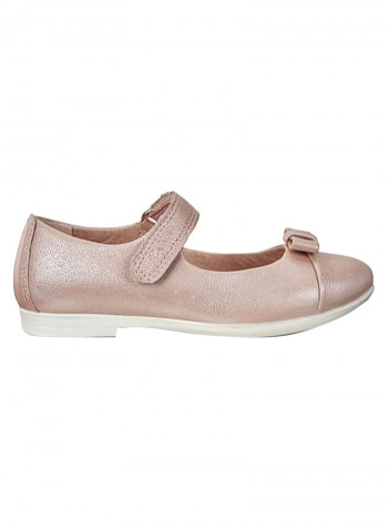 Audrey Slip On Ballerina Rose Dust/White