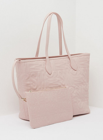 Btilly Classic Design Shopper Bag Pink
