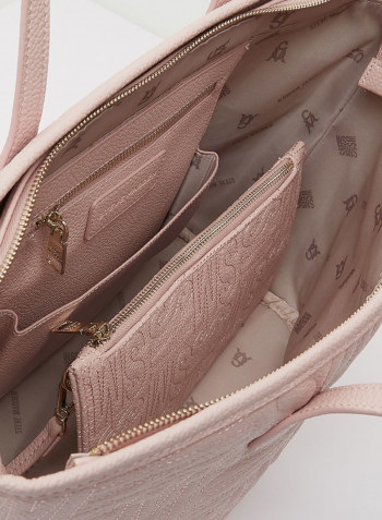 Btilly Classic Design Shopper Bag Pink