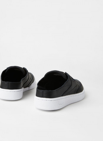 Club C Laceless Slip-On Shoes Black