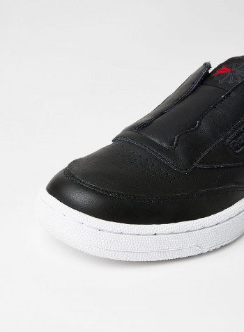 Club C Laceless Slip-On Shoes Black