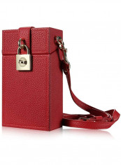 Fashionable Lovely Pattern Wallet Crossbody Bag Red